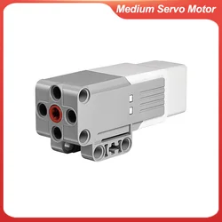 Technical Power Functions EV3 Medium Servo Motor 45503 fit Building Blocks EV3 Intelligent Brick 45300 45544 STEAM Core Set Toy