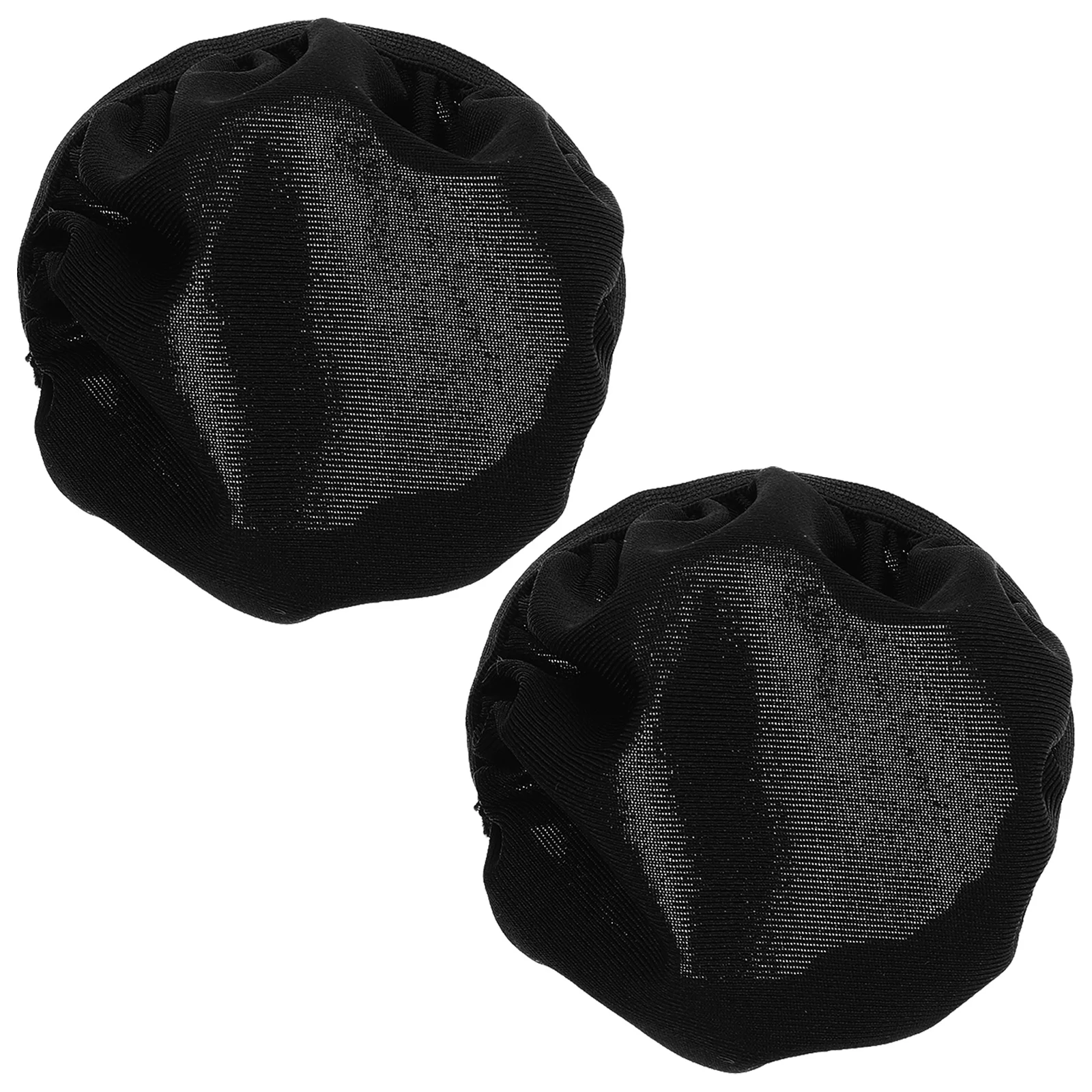 

2Pcs Washable Protector Stretchable Cotton Headphone Ear Pads Covers Reusable Fabric for Over Ear Headphones Dust