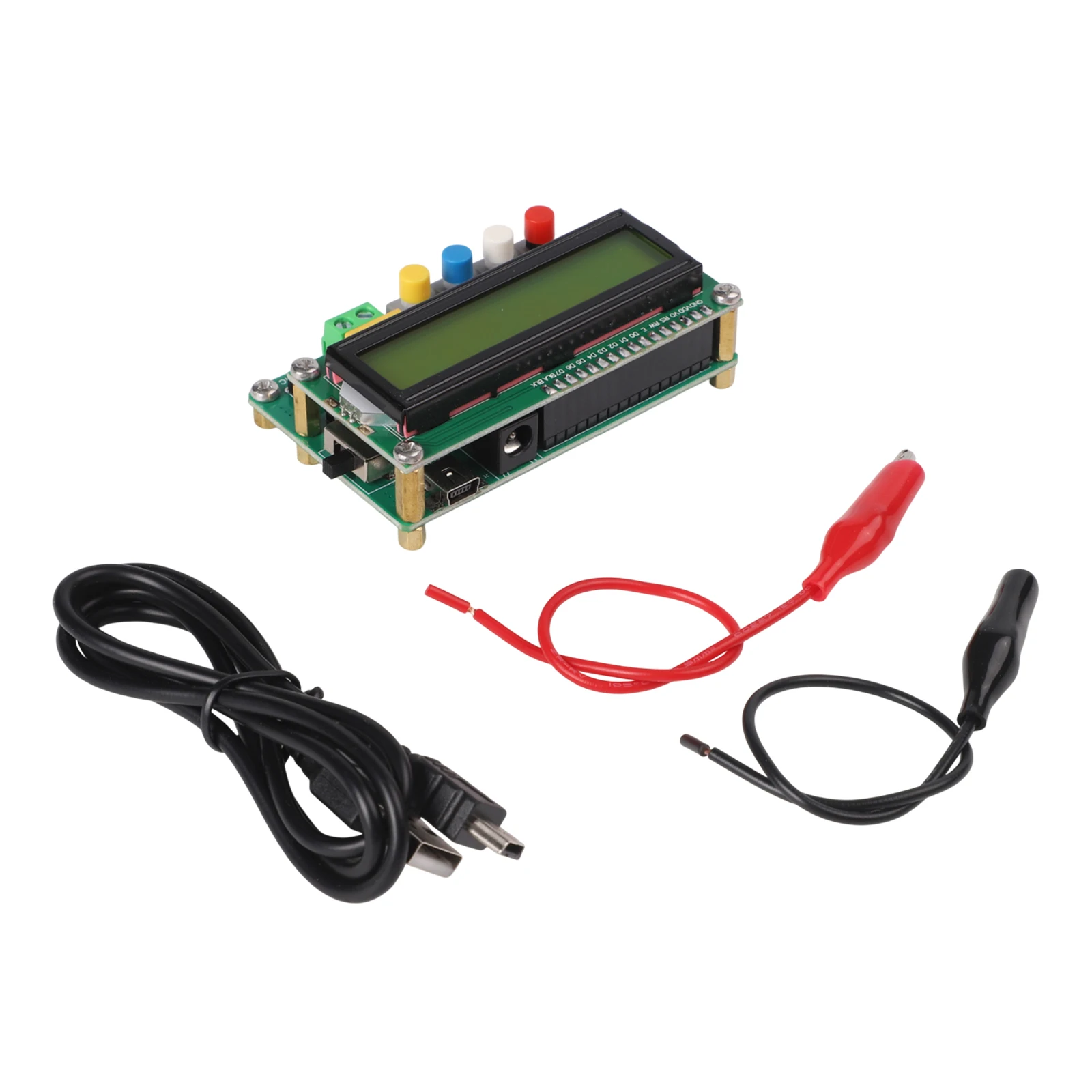 Capacitance Measurement Instrument Analyzer 8*5*3cm Capacitance Tester 0.01 PF Resolution 500 KHz Test Frequency