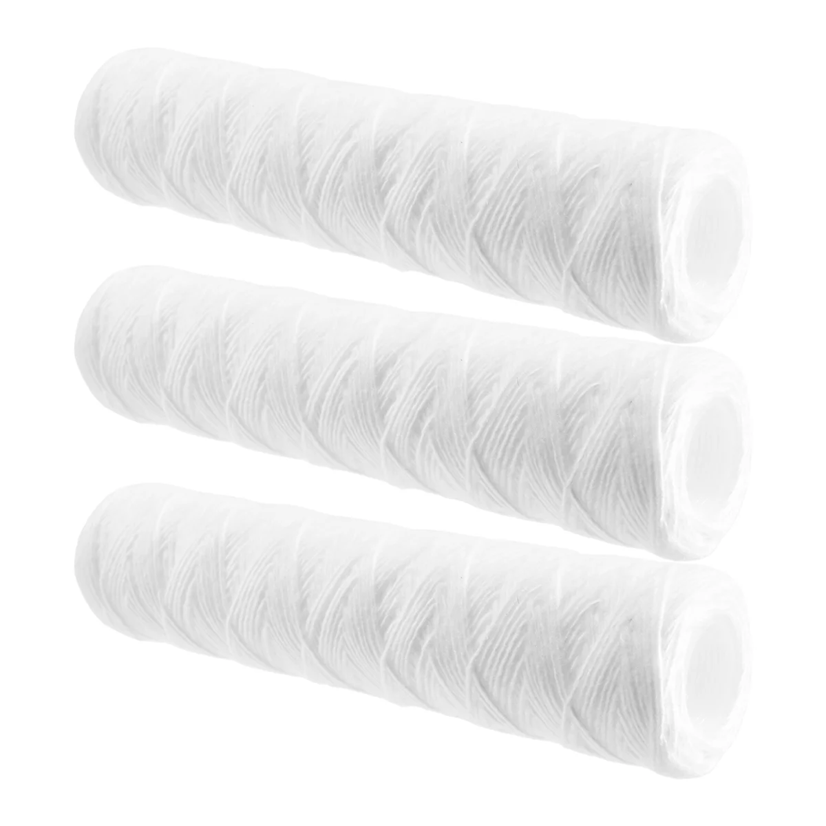 String cartucho de filtro, purificador de água, algodão, PP, Sedent, 5 mícrons, 10 ", 3pcs