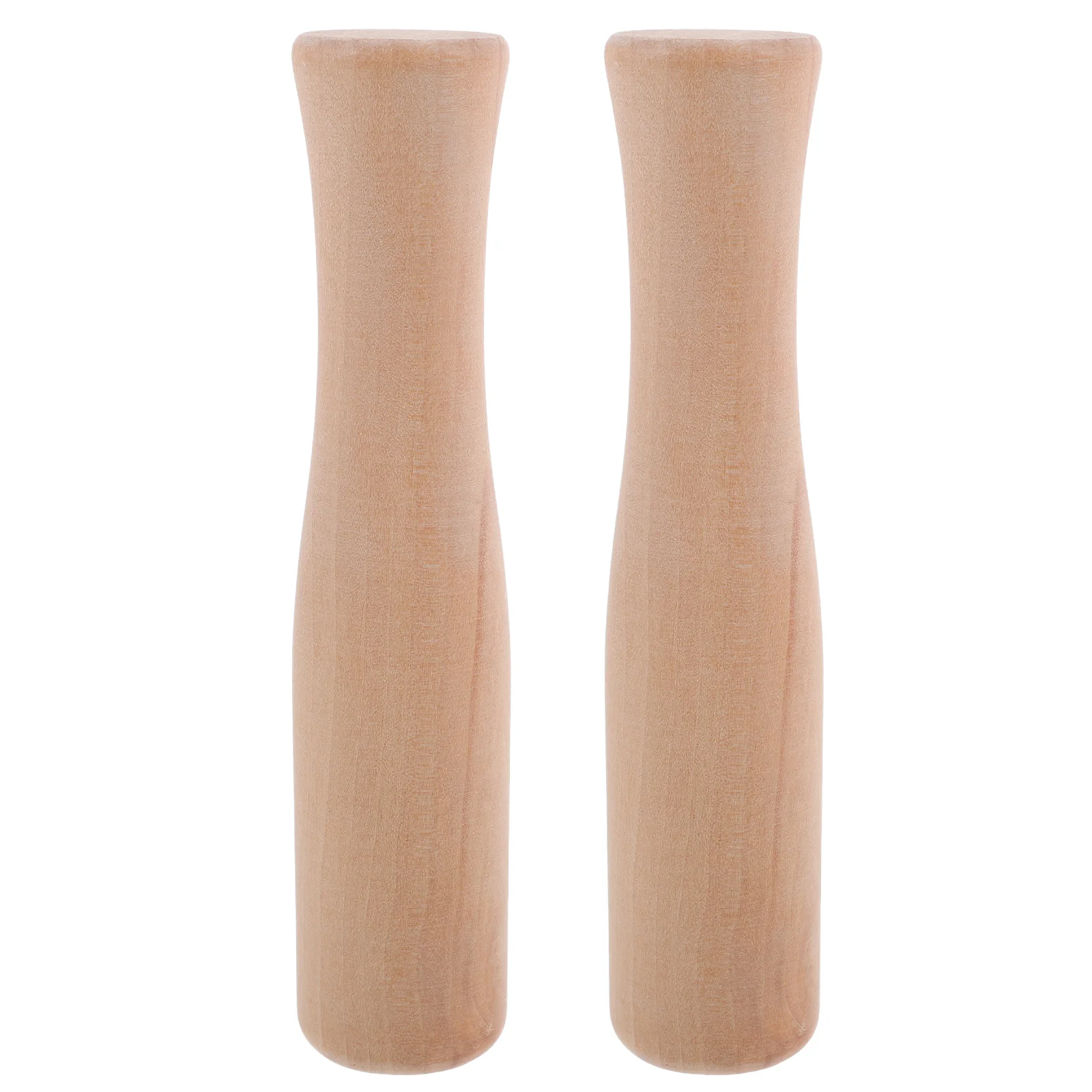 

2Pcs Wood Food Grinding Stick Pestle Kitchen Crusher Garlic Ginger Pounder Mashing Tool Spice Stick Kitchen Utensils