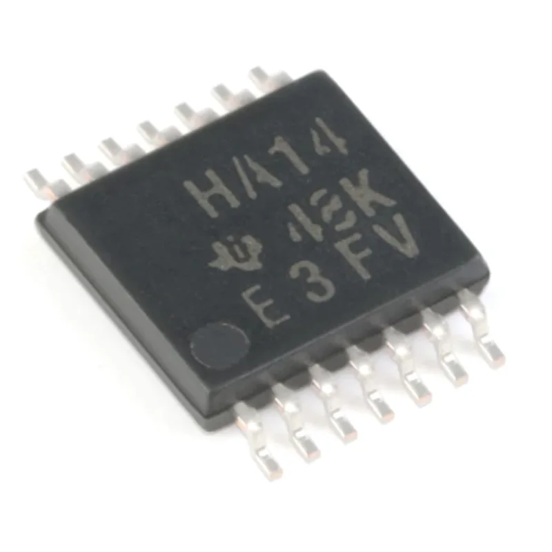 10 Brand New Original Sn74Ahc14Pwr Silk Screen Ha14 Tssop-14 Six-Way Schmitt Trigger Inverter Logic Chips
