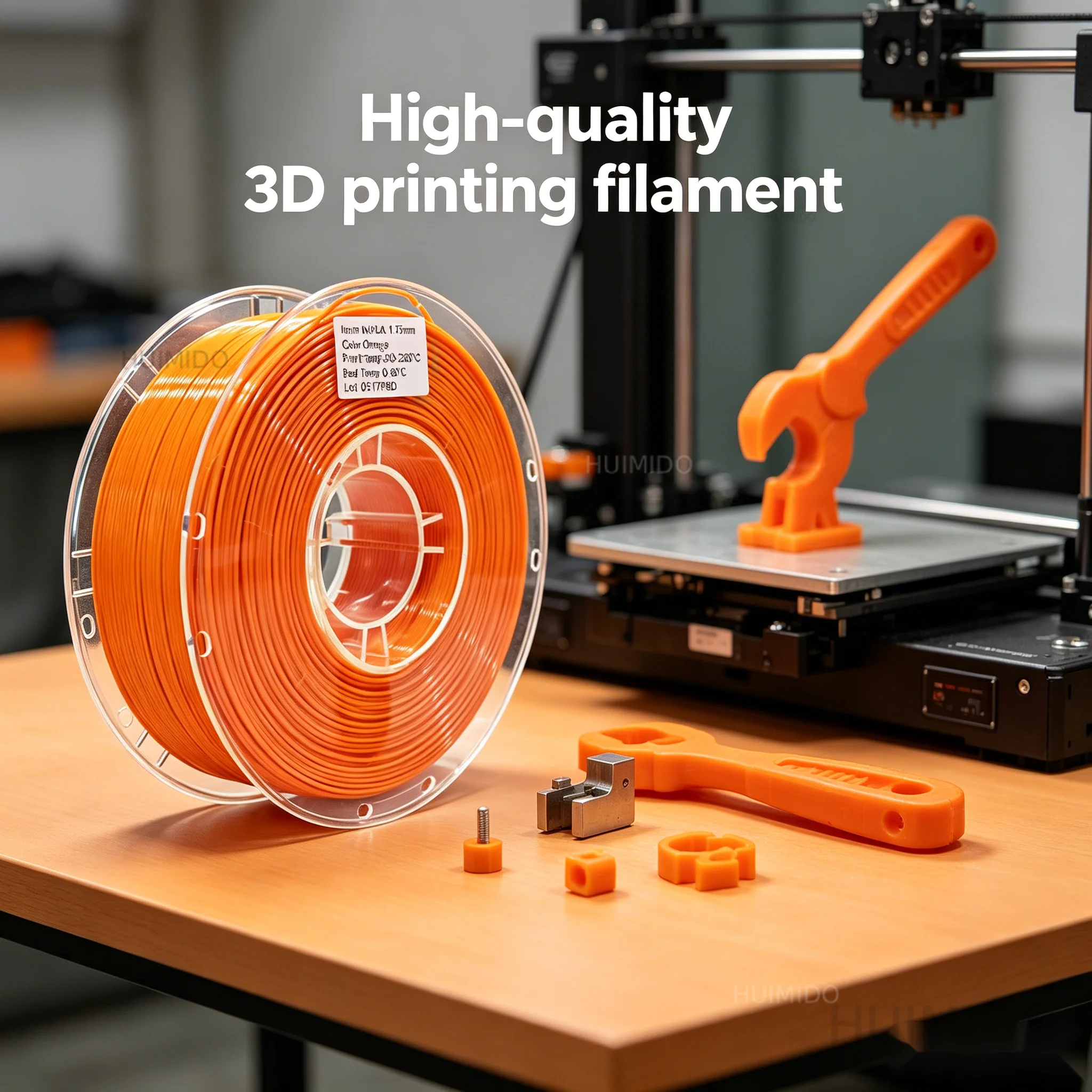 Ex-factory price Crystal PLA consumables 1.75mm translucent surface 3D printer consumables 1kg roll