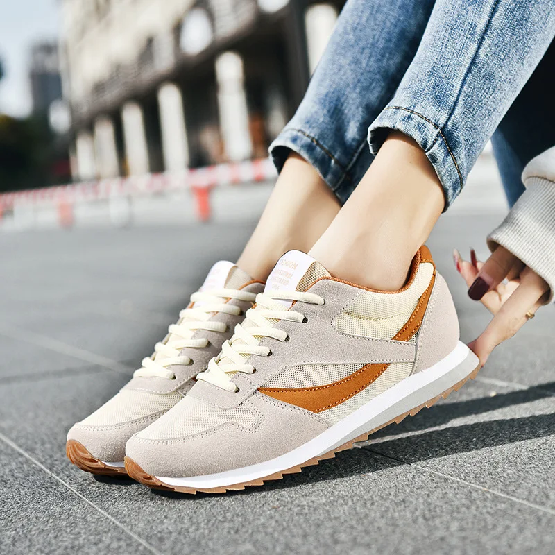 

New plus Size Fashion Sneaker Men's and Women's Same Style Couple Casual Shoes Trendy Lightweight Mesh Surface Breathable Runnin