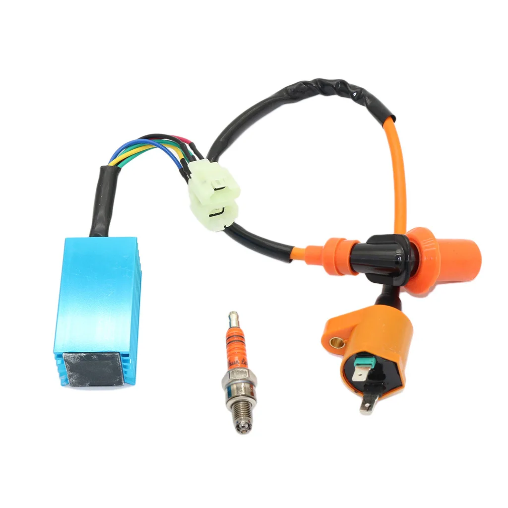 USERX Universal High Performance Racing Ignition Coil for Chinese 50-150cc Gy6 Moped Scooter ATV Go Kart