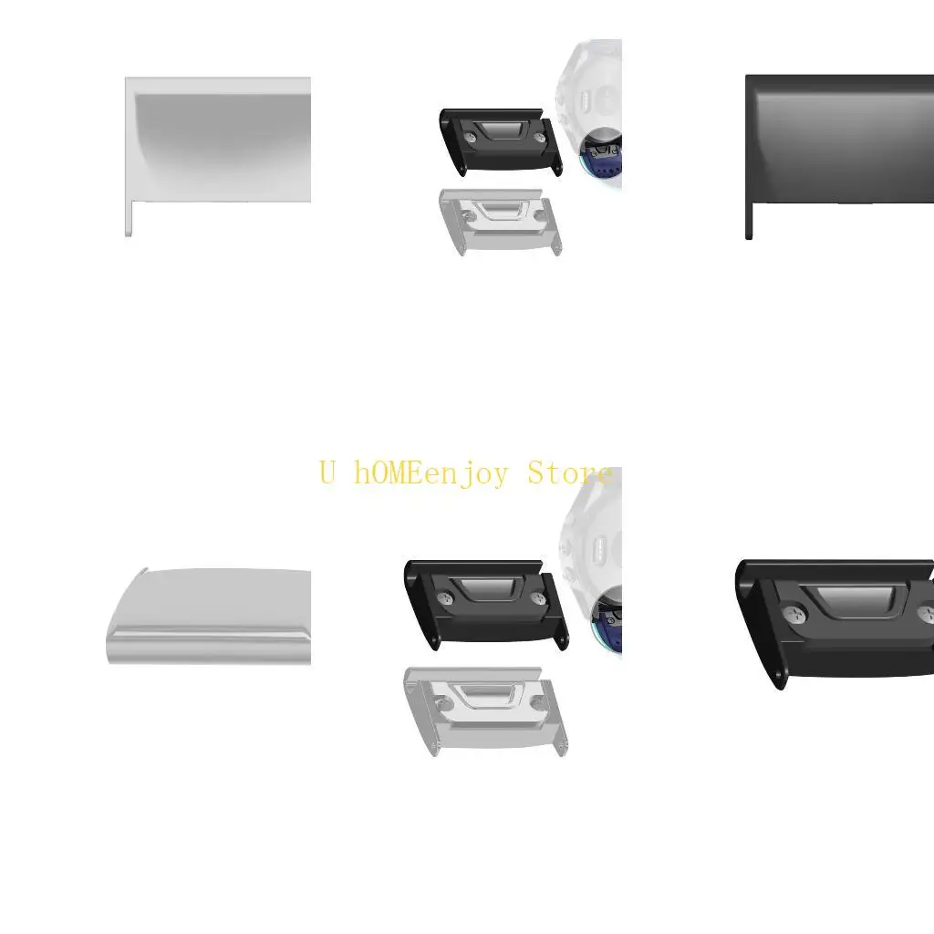 B0KF Strap Connectors Hassles Installation Easy to Use Adapters for Fenix 7X/6X/5
