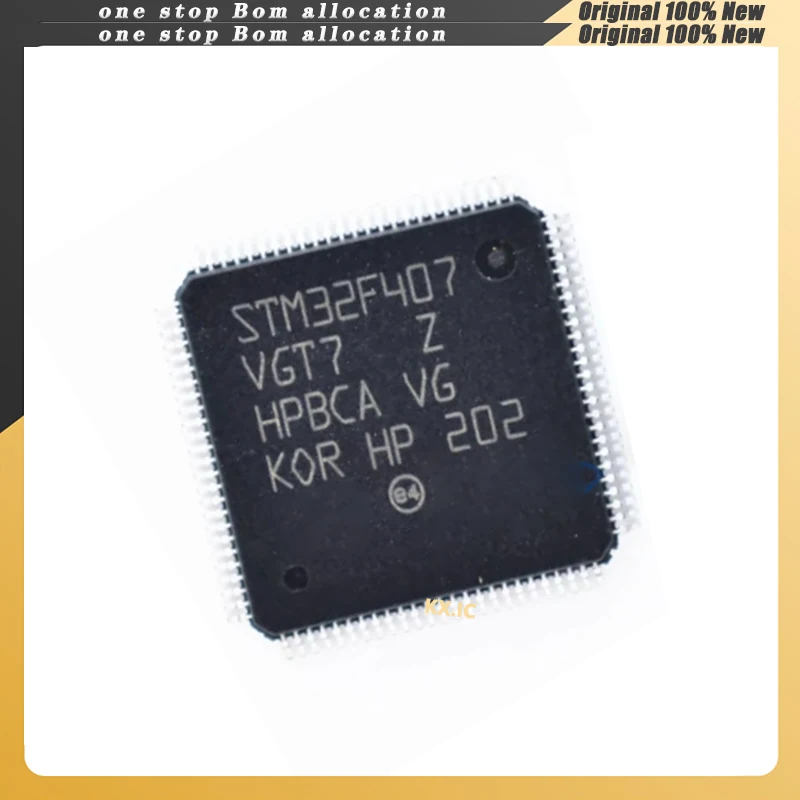 1PCS/LOT  STM32F407VGT7  STM32F407V  M32407VGT7  LQFP-100  Stock NEW Original