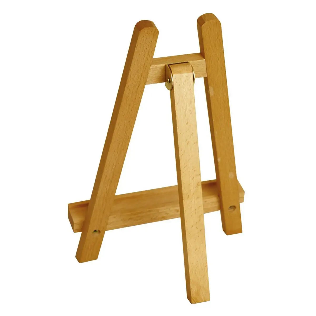 

Wooden Photo Frame Display Easel 27 5cm Mini Tripod Stand Table Top for Painting Artwork Students Durable Wood Material A
