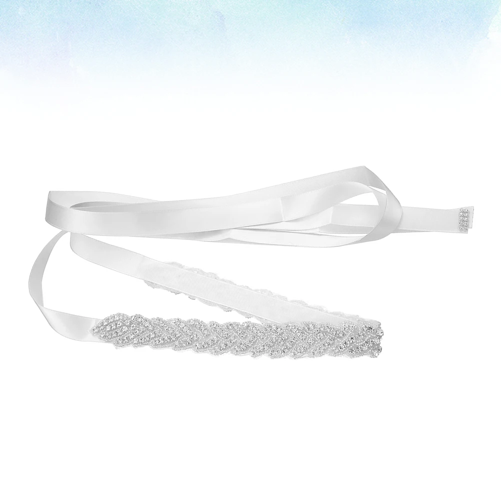 

Crystal Wedding Dress Belt Bridal Waistband Bride Bridesmaid Belt for Party Formal Occasions Wedding Decor Accessories
