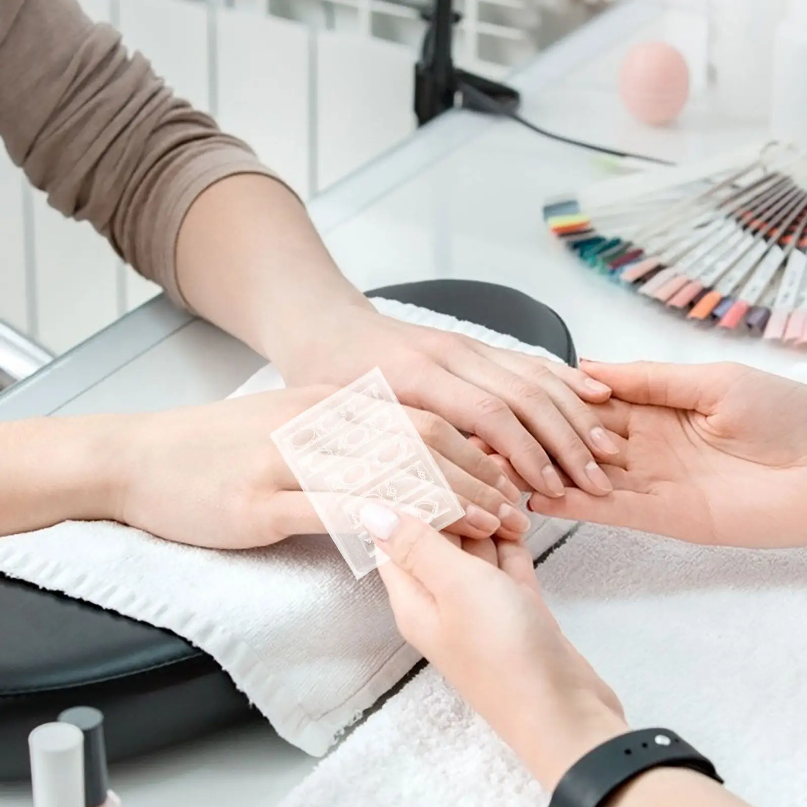 

Набор из 10 силиконовых форм для декора ногтей, шаблоны для создания искусственных ногтей, инструменты для маникюра