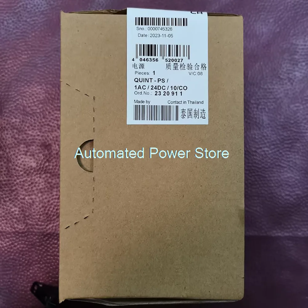 

For Phoenix Power Supply 2320911 QUINT-PS/1AC/24DC/10/CO 24 V DC / 10 A