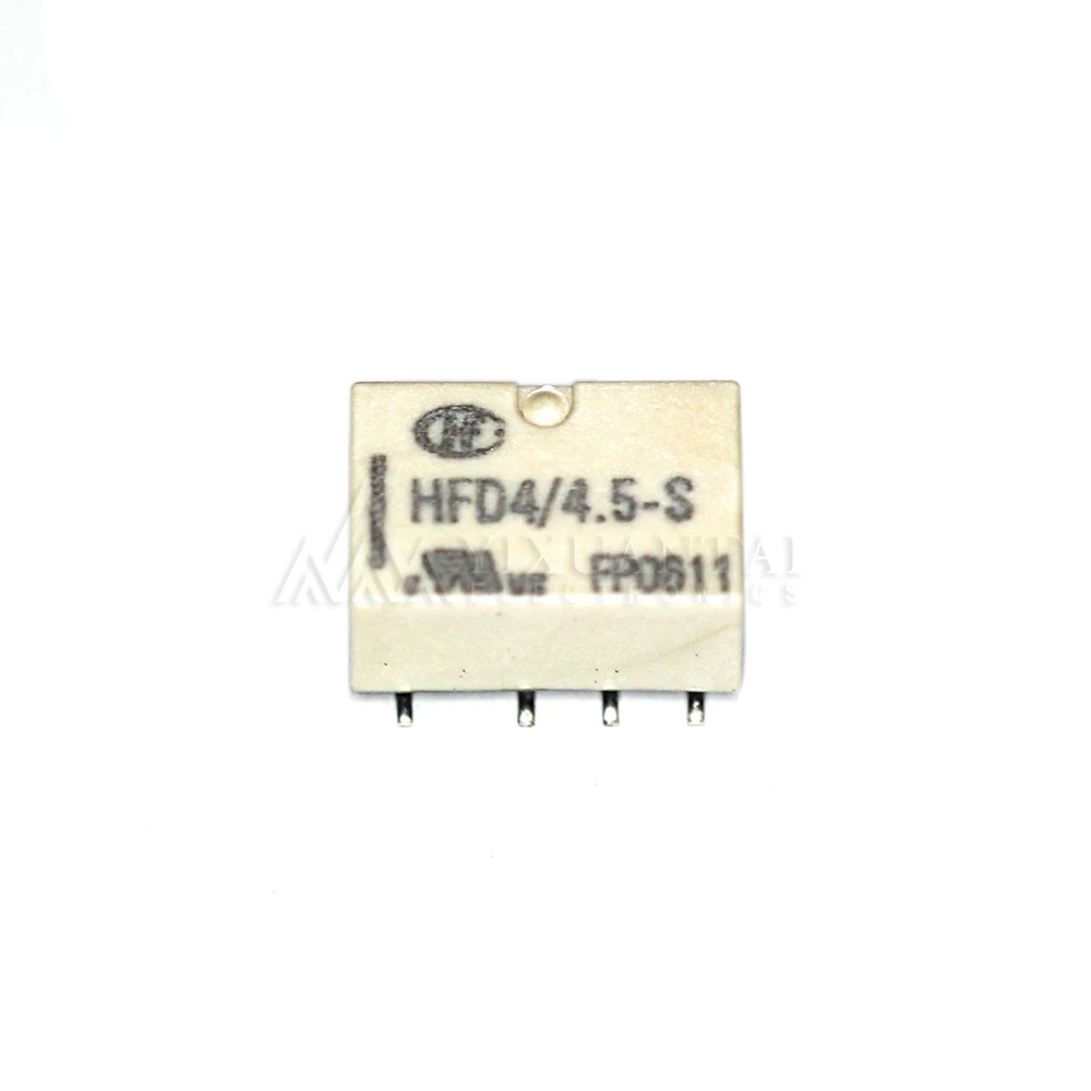 

10PCS Signal Relay HFD4 2A 8Pin SMD/DIP Relay 3V 4.5V 5V 12V 24V DC HFD4-V/5V HFD4/12V -S HFD4/24V -S1R HFD4/3 4.5 5 12 24-S