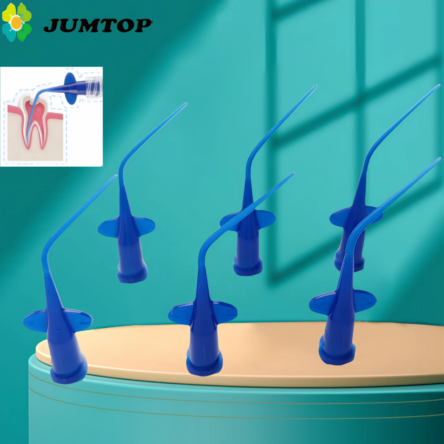 مستهلكات طب الأسنان المتاح حقنة الأسنان تلميح 0.25 مللي متر لري قناة الجذر وحقن الطب الدقيق