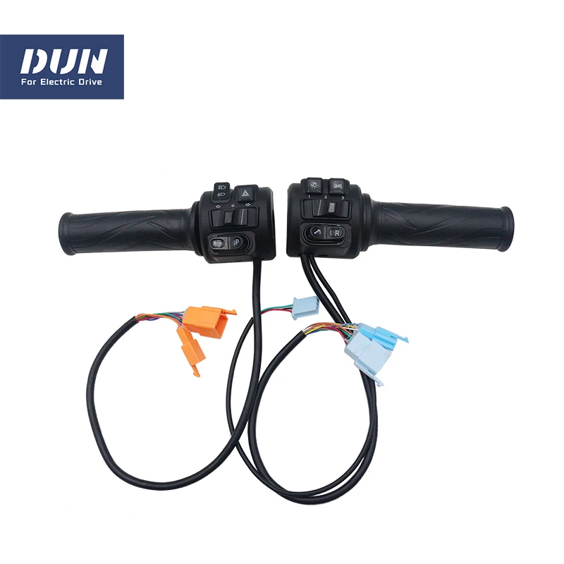 

Electric Scooter Throttle with Combination Switch Twist Throttle with Three Speed Gear and Reverse Function