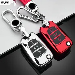 New Colorful TPU Car Key Cover Case For Hyundai i20 i30 ix35 Creta Solaris Elantra Accent For Kia Ceed K2 K5 Sportage