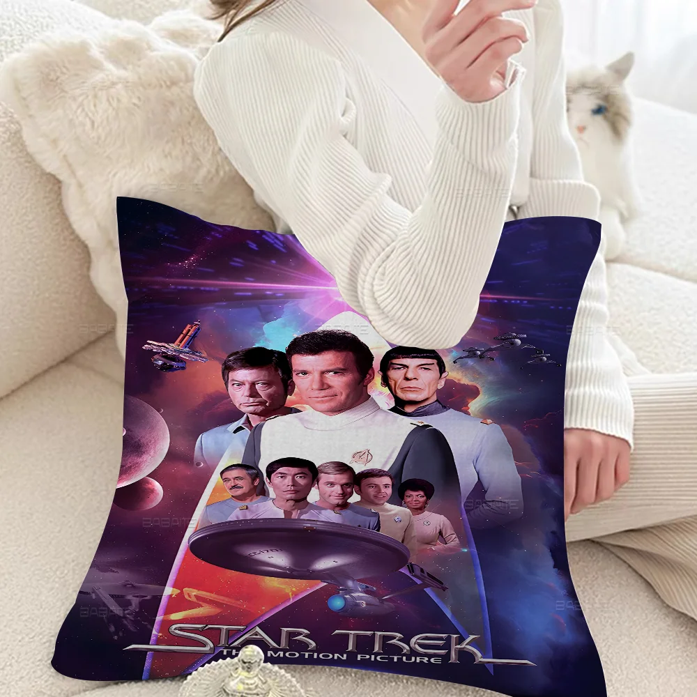 Star Trek_ Bridge Commander Movie Decorative Room Aesthetics Pillow Case Home Decor Bedroom Sofa Bed Couch Pillow Cover 45x45