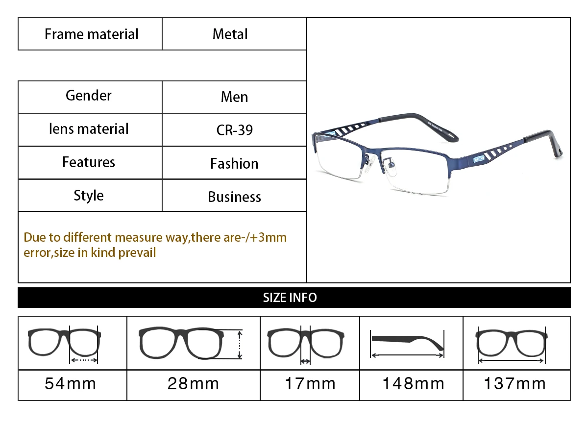 نظارات عين فوتوكروميك للرجال والنساء لقصر النظر نظارات نهائية للطلاب نظارات قصيرة البصر 0 -0.5 -1 -1.25 -1.5 -1.75 -6