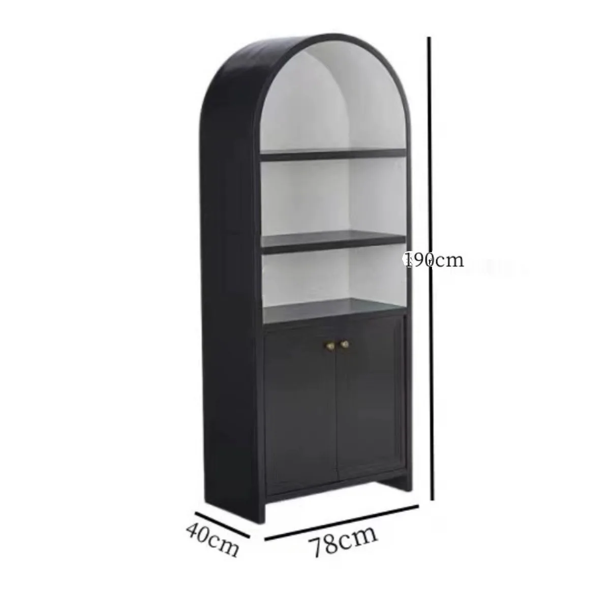 Retro Solid Wood White Cabinet for Living Room Easy to Clean Non-Slip Feet Scratch Resistant Premium Quality Reinforced Frame