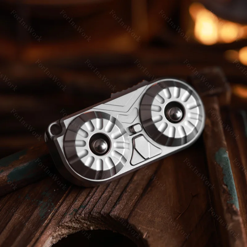 MOT OWL Stainless Steel Composite Multifunctional Toys Push Slider