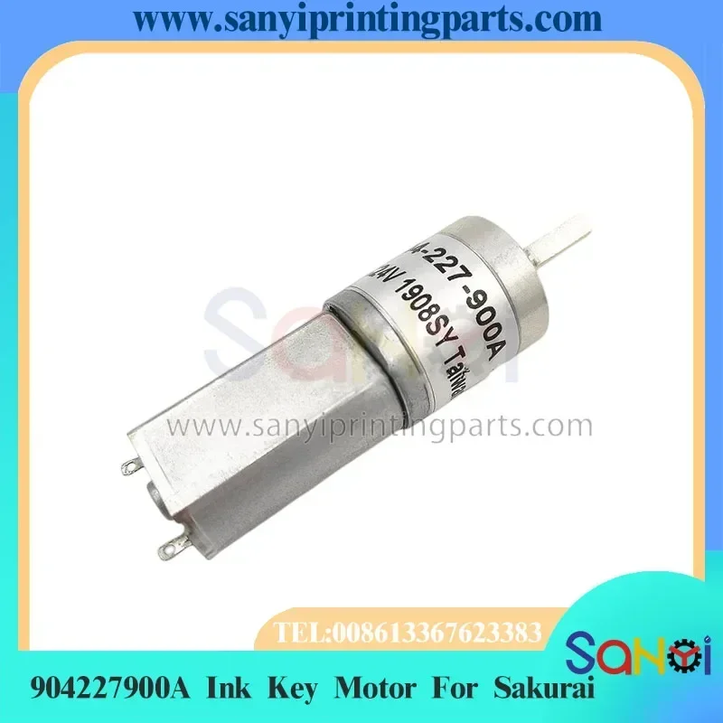 

1 шт. двигатель с чернильным ключом Sakurai 904227900A DC24V для деталей печатной машины