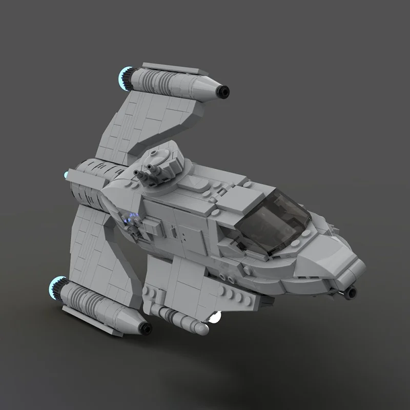 Sterrenhemel Film MOC Bouwstenen Multi-Hoogte Aanval Transport Bouwstenen Assemblage Model DIY Set Kinderspeelgoed Chris