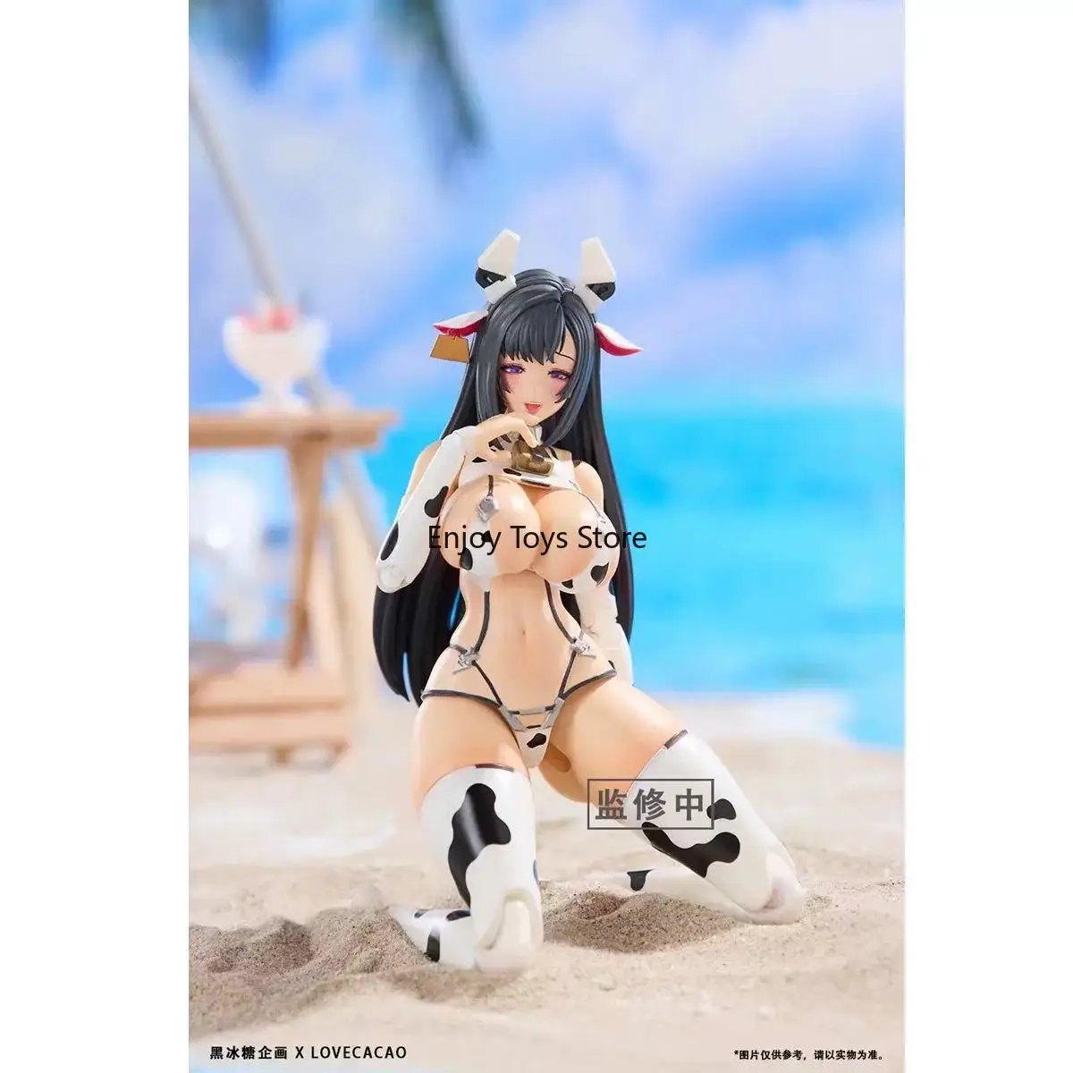 

Предпродажа, молочно-белый молочно-белый соус, корова, девушка, масштаб 1/12, модель куклы