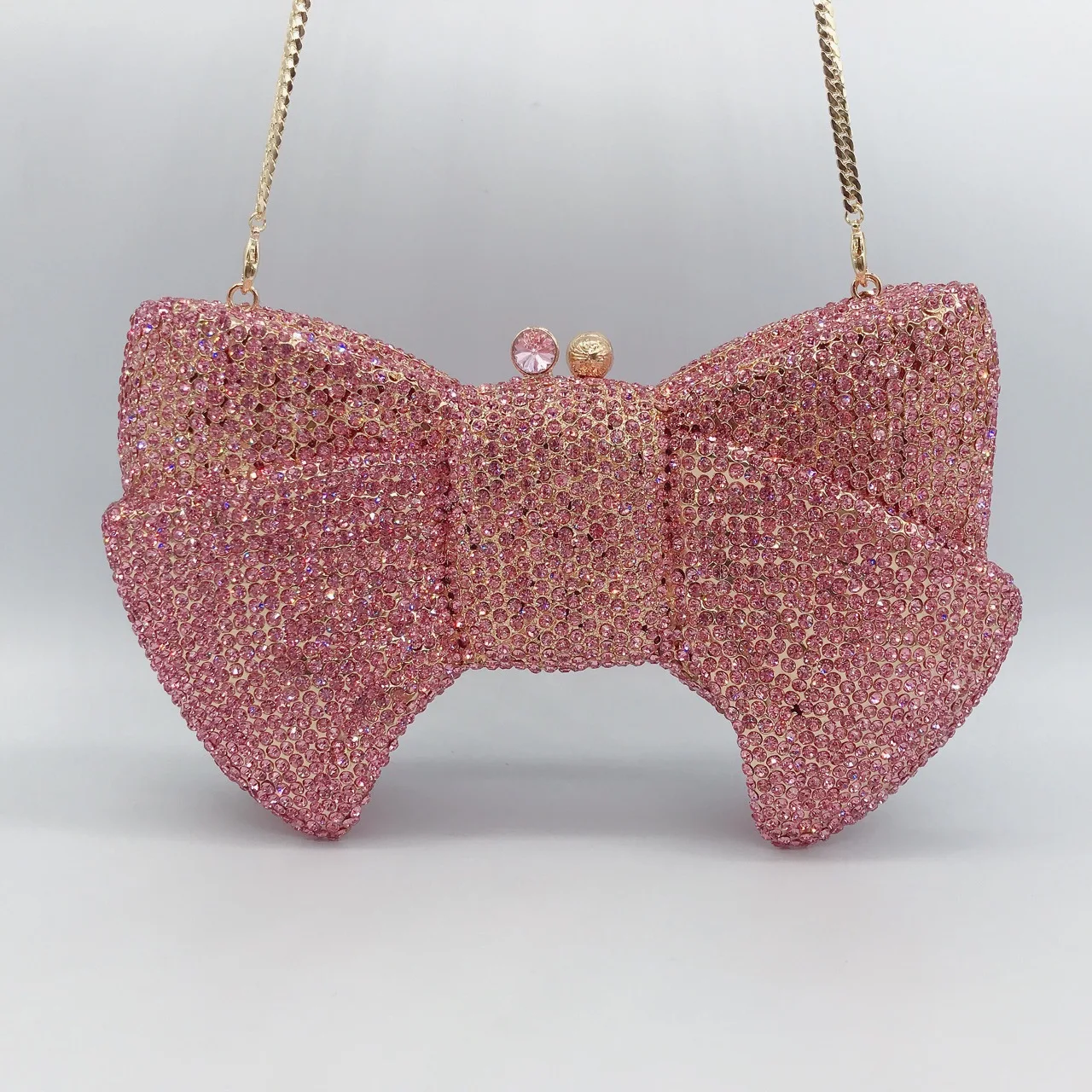 

Bow Diamond Dinner Handbags and Purse for Women Rhinestone Clutch Bag Luxury Small Party Purse Woman Evening Bags Clutch Luxury