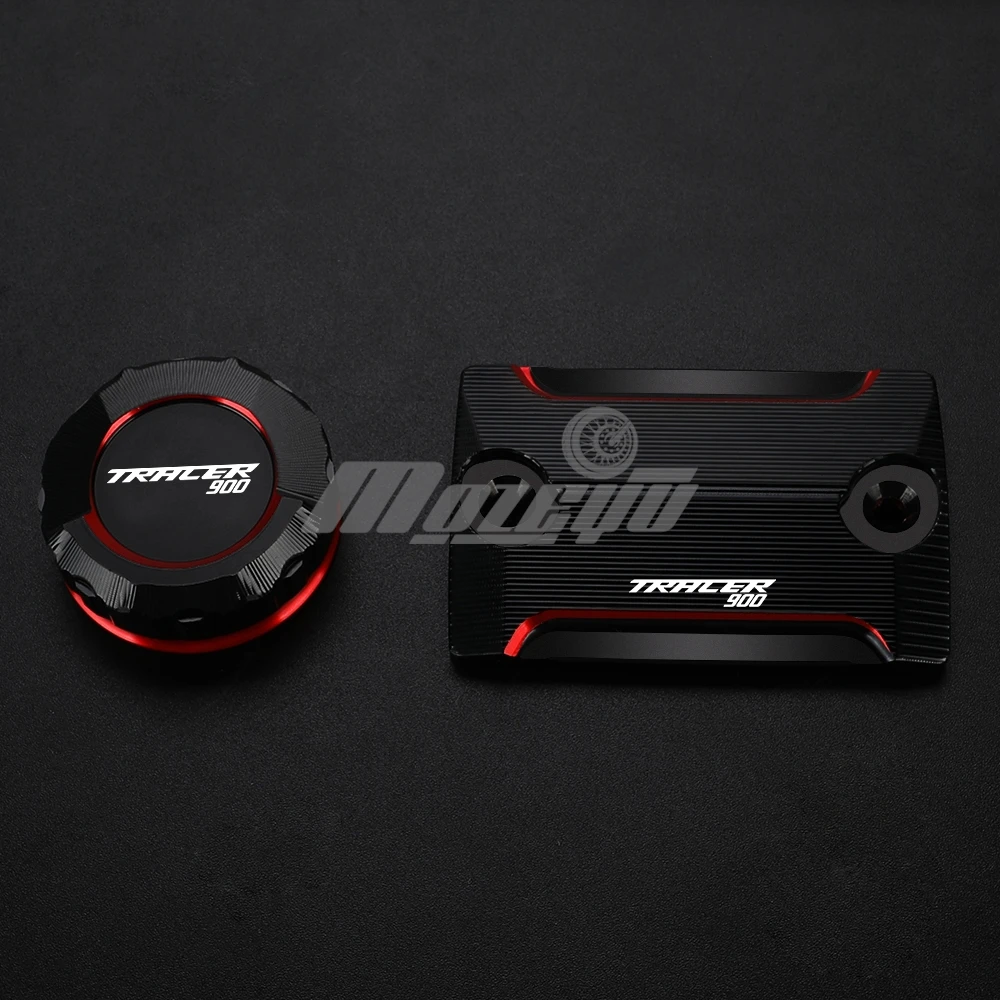 Motorcycle Front Rear Brake Fluid Reservoir Cap Cylinder Covers For Yamaha Tracer900 TRACER 900/GT 2015-2016-2017-2018-2019-2020