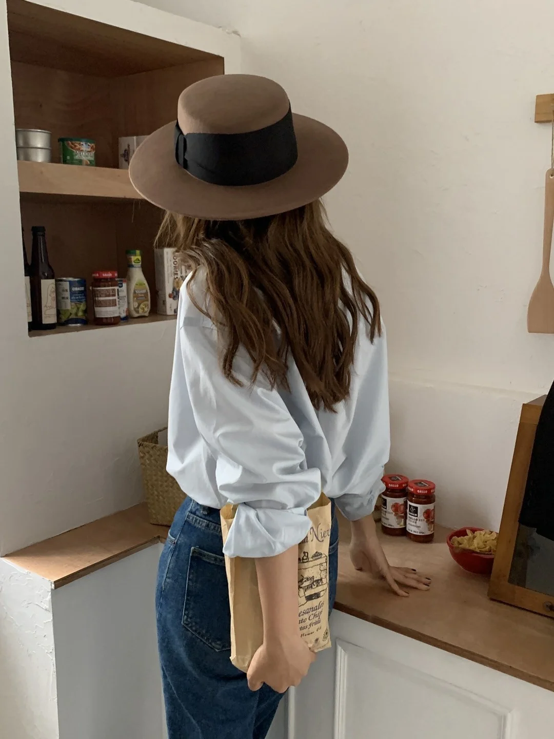 chapeau-en-feutre-de-laine-ele-par-pbgau-avec-detail-nœud-pour-la-plage-chapeau-d'hiver-a-bord-large-et-dessus-plat-tendance-pour-jeunes-femmes