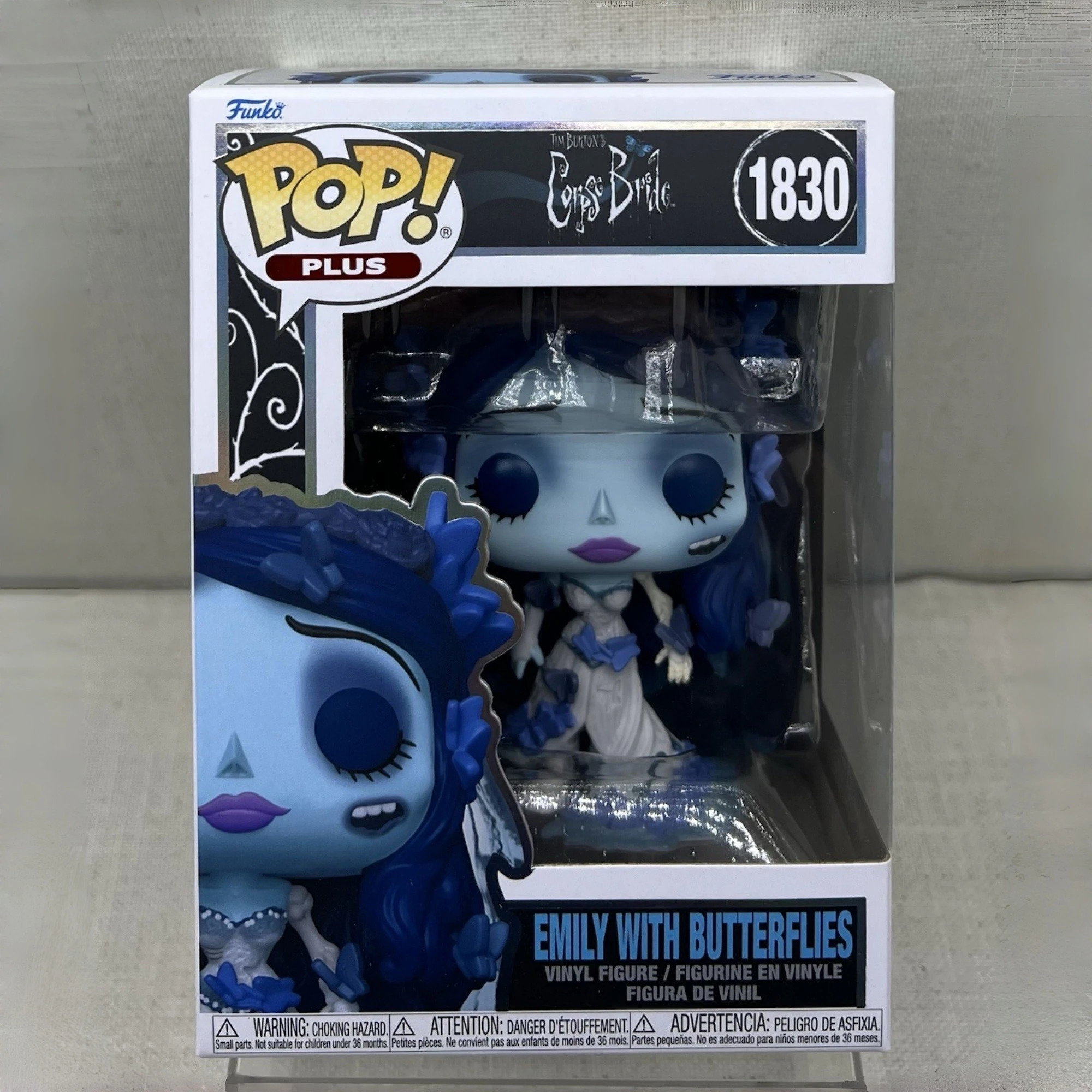 Funko Pop Corpse Bride Plus Emily with Butterflies Vinyl Figure 1830 Officially Licensed Collectible Desktop Decor Boxed Gift view 5