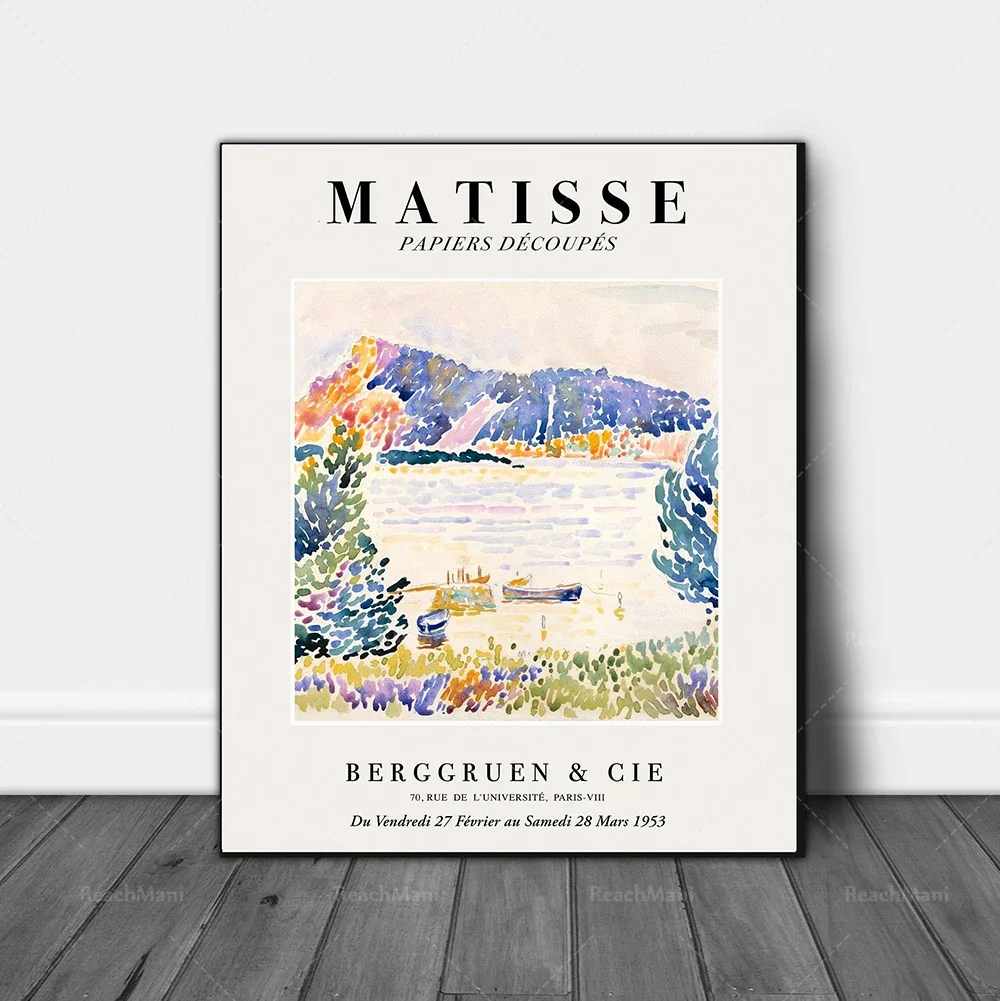 Henri Matisse Print, MGallery Poster, Artist print, Matisse Poster, Art poster, Wall Poster Matisse, Exhibition Poster.