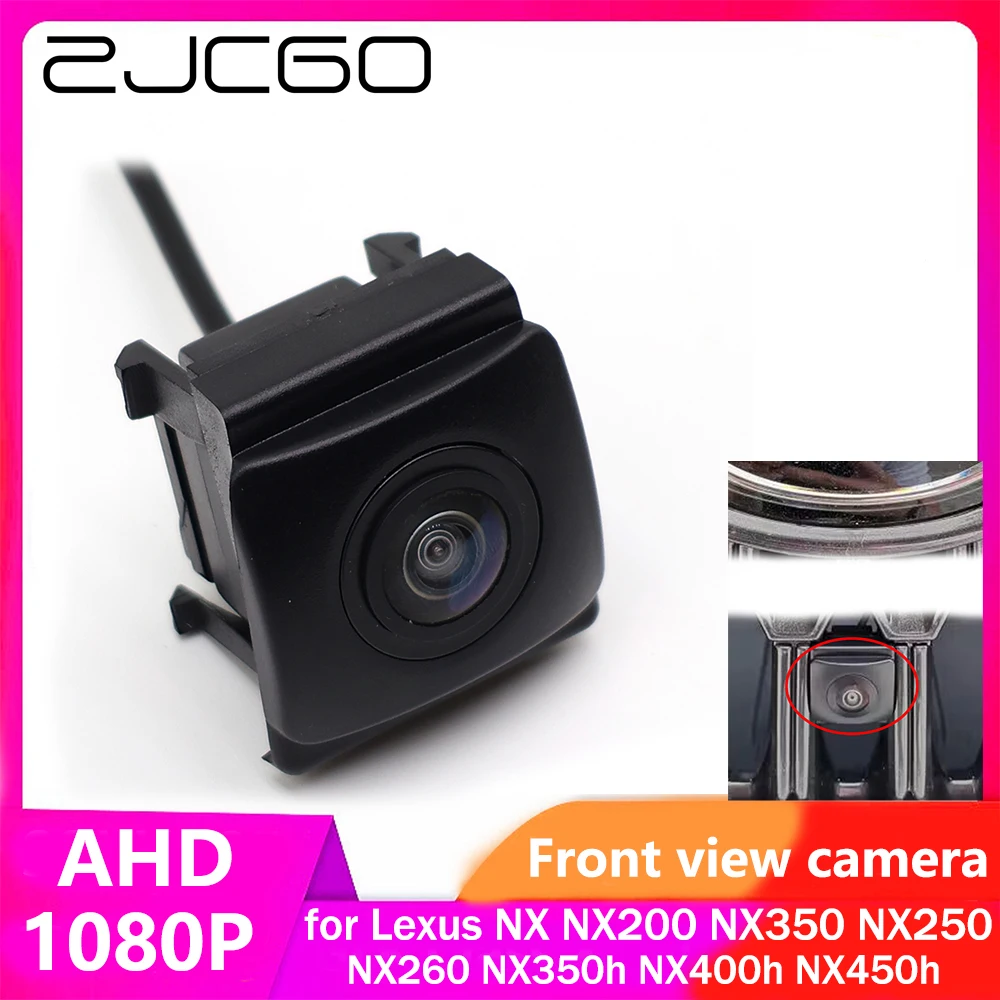 ZJCGO AHD CVBS 1080P 170° Car LOGO Parking Front View Camera for Lexus NX NX200 NX350 NX250 NX260 NX350h NX400h NX450h