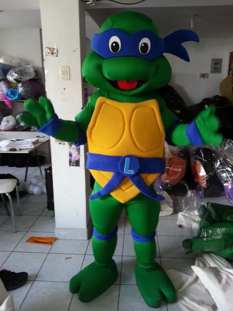 Nieuwe Volwassen Halloween Personage Schildpad Kerstjurk Full Body Rekwisieten Mascotte Kostuum