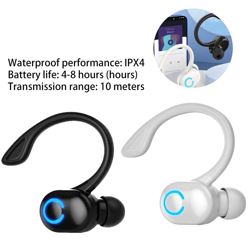 1pcs IPX4 W2 Bluetooth Wireless Modern Premium Feel High-end Long-lasting Durable Sweatproof Accessories