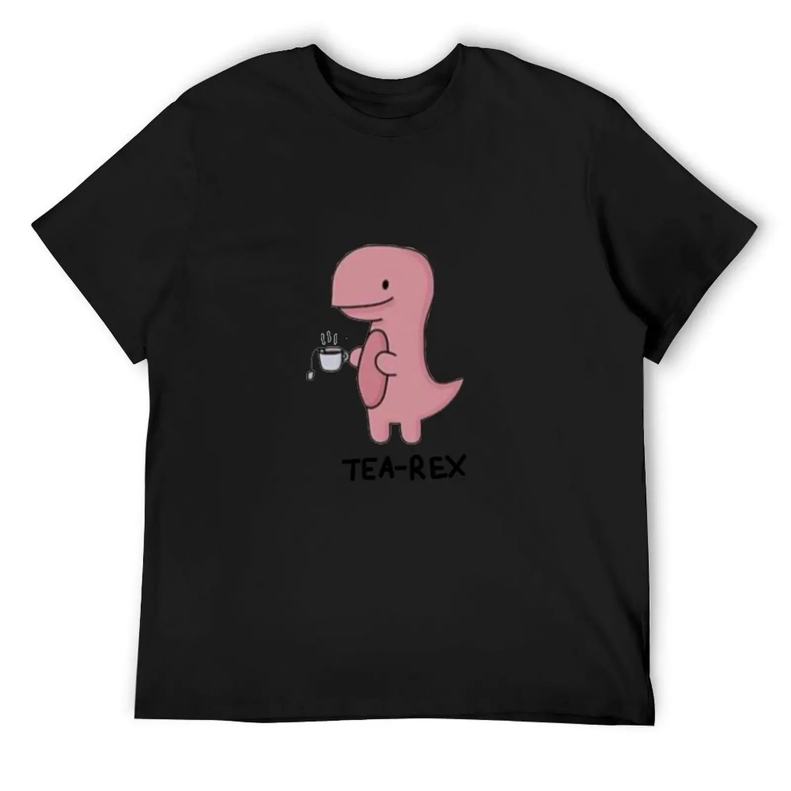 Tea-Rex T-Shirt customizeds oversized graphic tee baggy shirts essential t shirt men tshirt