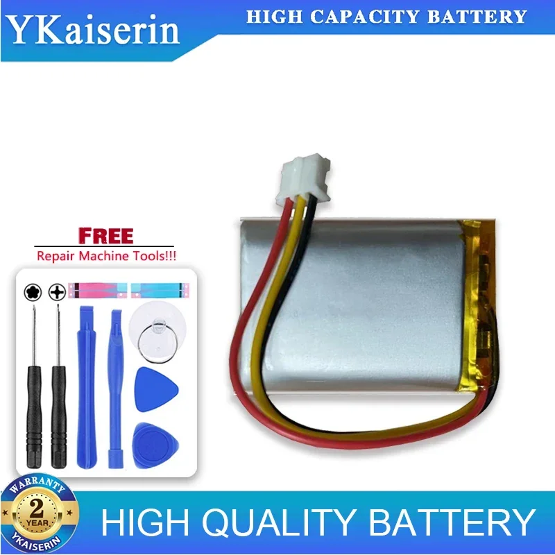 1000mAh Replacement Battery 553450 For Varta 1/LIP