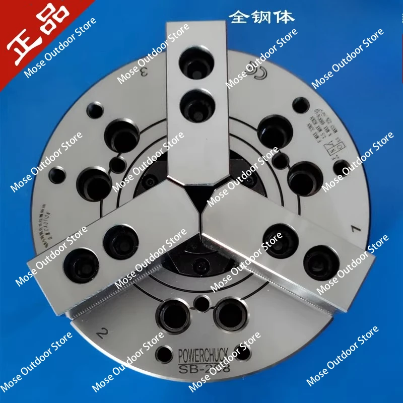 

8 Inch SB208 SB210 Hollow Three Jaw Hydraulic Power Chuck Oil Pressure CNC Lathe Chuck