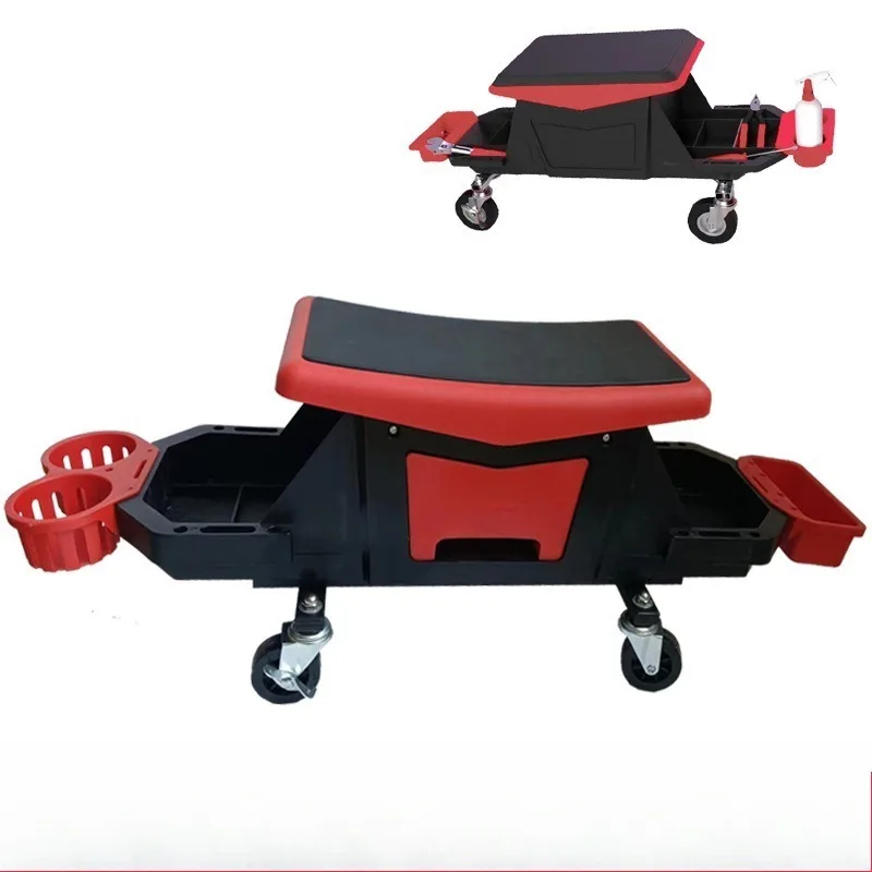 Car Beauty Work Stool Car Wash Stool Tool Stool Film Repair Auto Repair Shop Mobile Polishing