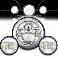 7inch LED Headlight +4.5inch Fog Lights 7\