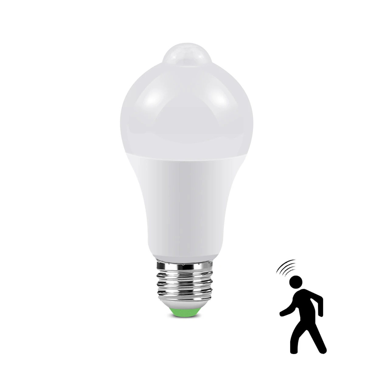 12W Led Bulbs E27 PIR Motion Detection Body Induction Auto ON/OFF LED Lamp 110v 220v Smart Motion Sensor LED Bulb Night Light