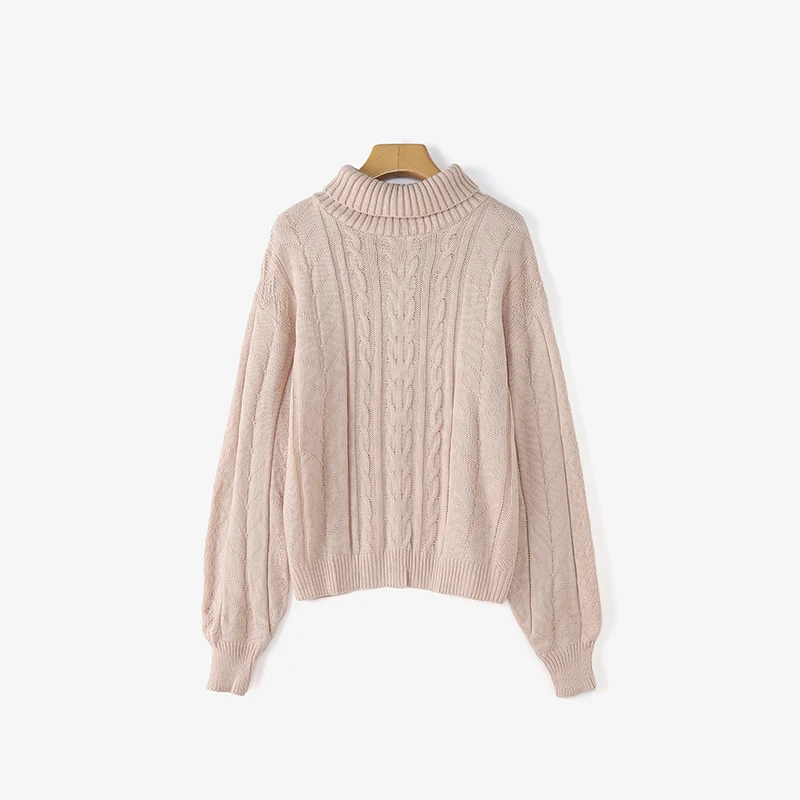 Frauen Herbst Pullover 2025, ZANZEATurtleneck Slim Fit Jumper Winter Stilvolle Gestrickte Langarm Pullover Pullover Streetwear