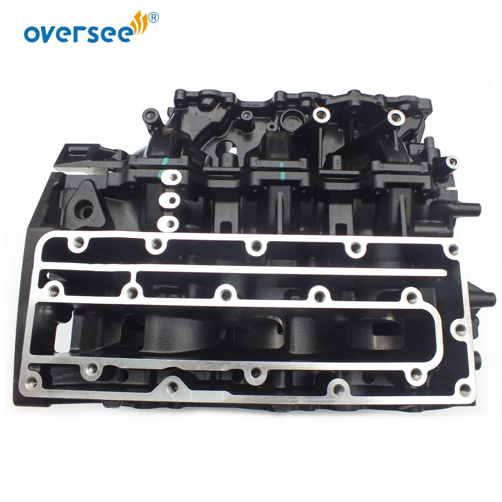 688-15100 Crankcase Housing For Yamaha Outboard Motor 2T 75HP 85HP 3 Cylinder Parsun T85 ;688-15100-05-94; 688-W0090; 692-W0092