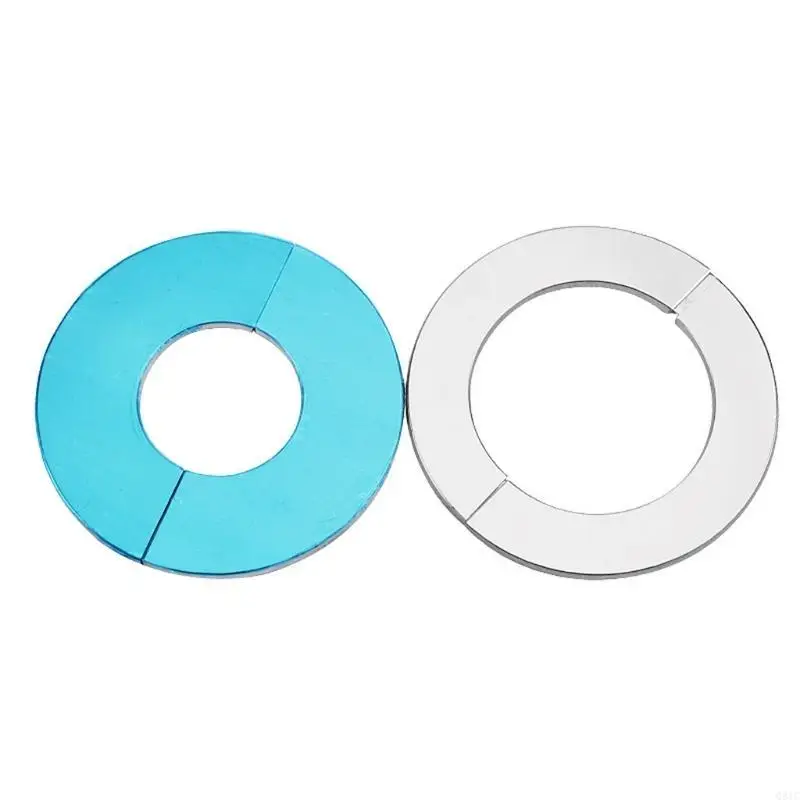 Q81C Mur Split Flange Round Escusheon Plaque Robinet DÉCORATIV