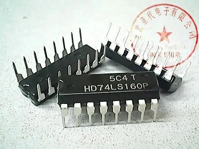 

15 шт. HD74LS160P 74LS160 Высокое качество
