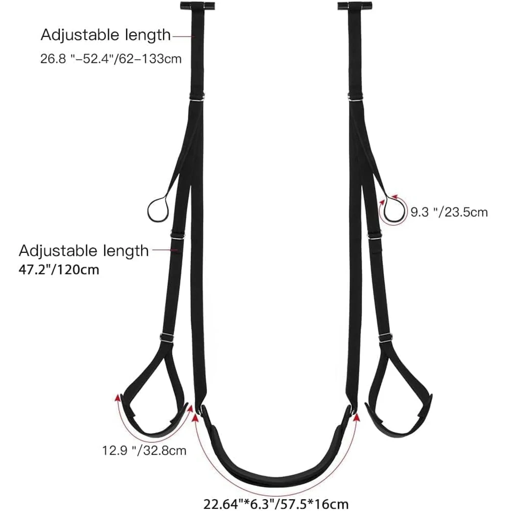 Door Sex Swings for Adult Couples Sex Position Furniture Adjustable Straps Bondage Restraint BDSM Sex Toy  Sexyshop Erotic Toys