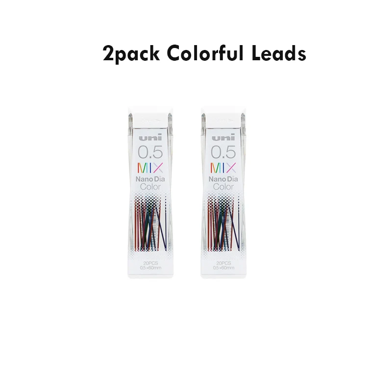 Uni Druckbleistift M5-452 Kuru Toga 0,5 mm bruchsichere Mine Lapicero Lapices Portaminas mit Radiergummi für Schule, Studenten, Schreibwaren