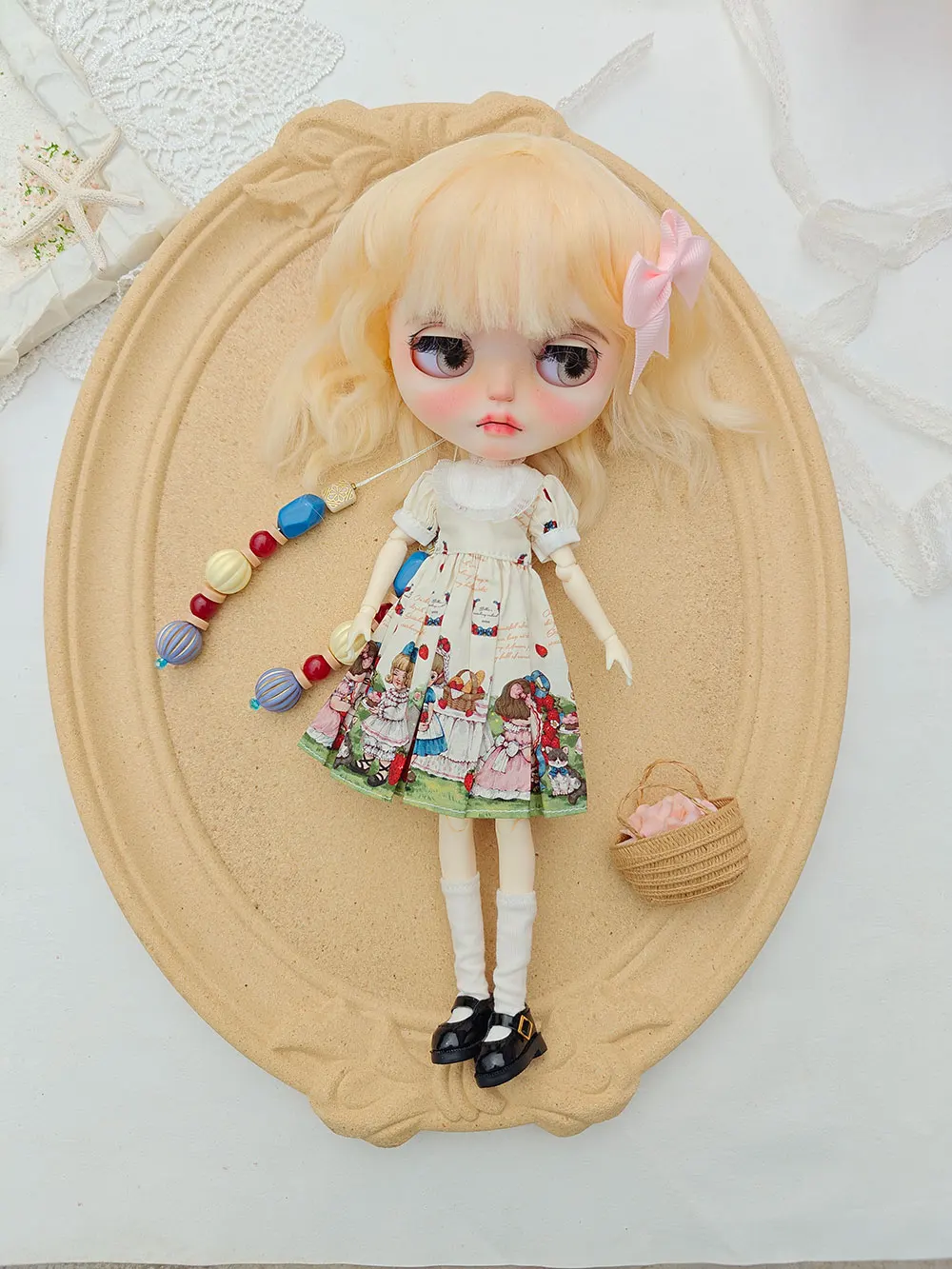 

NEW Blythe doll clothes ICY DBS Blythe Doll Toys for Girls lovely usual Dress OB22 OB24 AZONE accessories