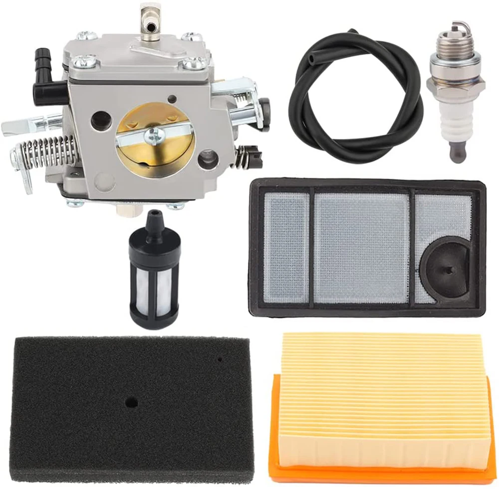 TS400 Carburetor with Air Filter Tune Up Kit for TS 400 Concrete Cut-Off Saw HS-274E 4223-120-0600