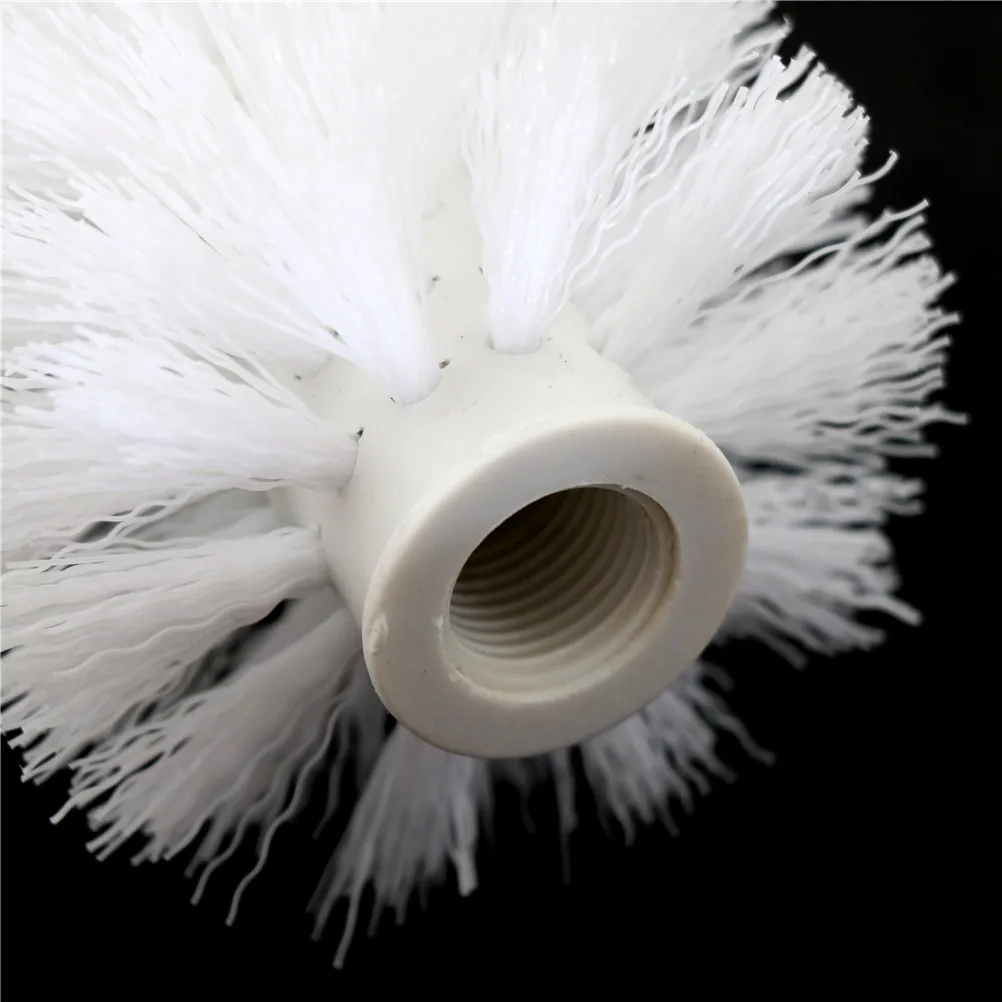 Universal Toilet Brush Head Holder, White Clean Spare Tools, Casa Acessórios Do Banheiro, WC Ferramenta Acessório de Limpeza, 1Pc