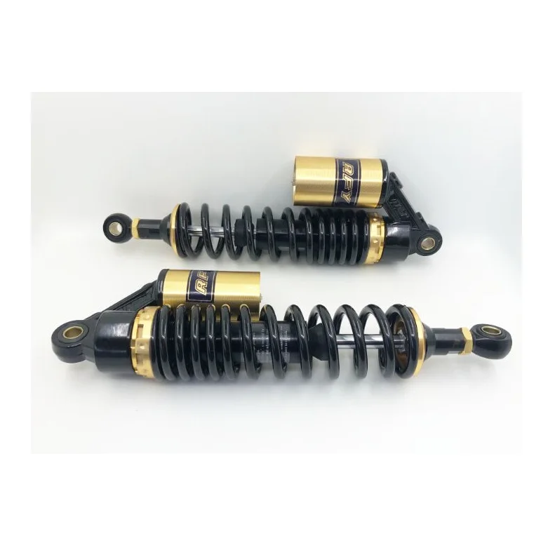 RFY 340mm 350mm 8mm Spring Motorcycle Shock Absorbers for KAWASAKI KX125  ZL900 ELIMINATOR SUZUKI GS300 GN400 GS425  GS550